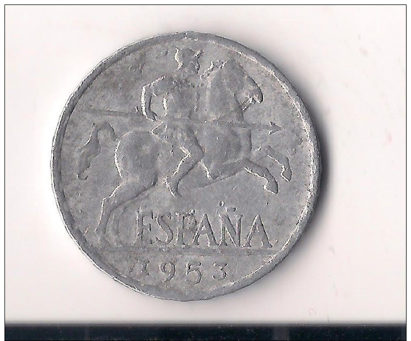 ESPAÑA  10 CENTS 1953 - 10 Centiemen