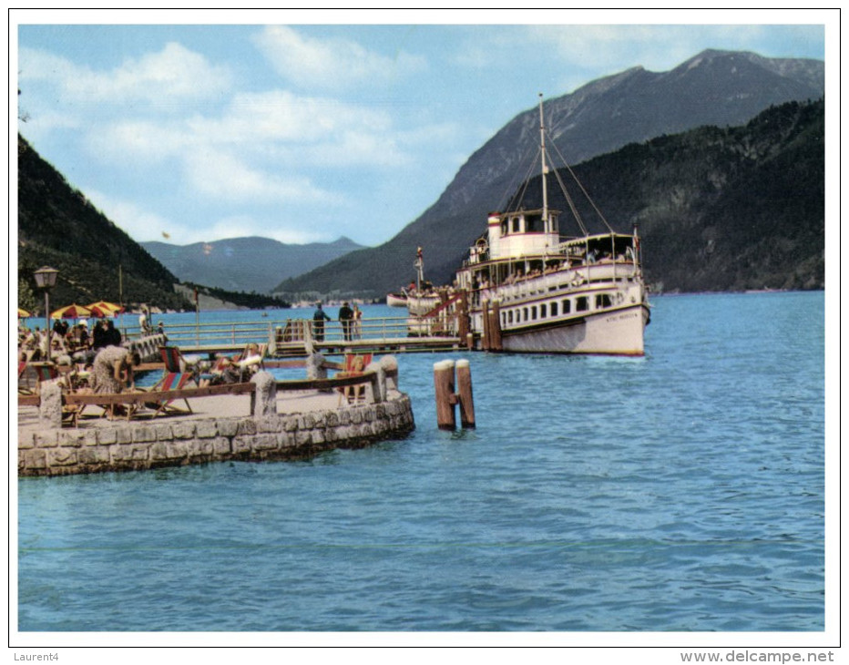 (380) Austria Tirol Lake And Ship - Ferries