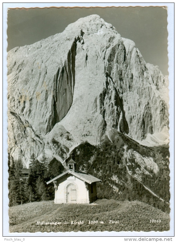 AK Tirol 6108 Scharnitz Halleranger Kirchl Österreich Im Karwendel-Gebirge Wettersteingebirge Tyrol Austria Autriche - Scharnitz