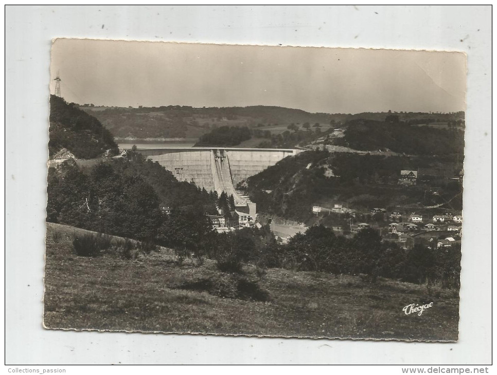 G-I-E , Cp , 19 , BORT LES ORGUES , Vue Générale Du Barrage , Vierge , Ed : Theojac - Autres & Non Classés