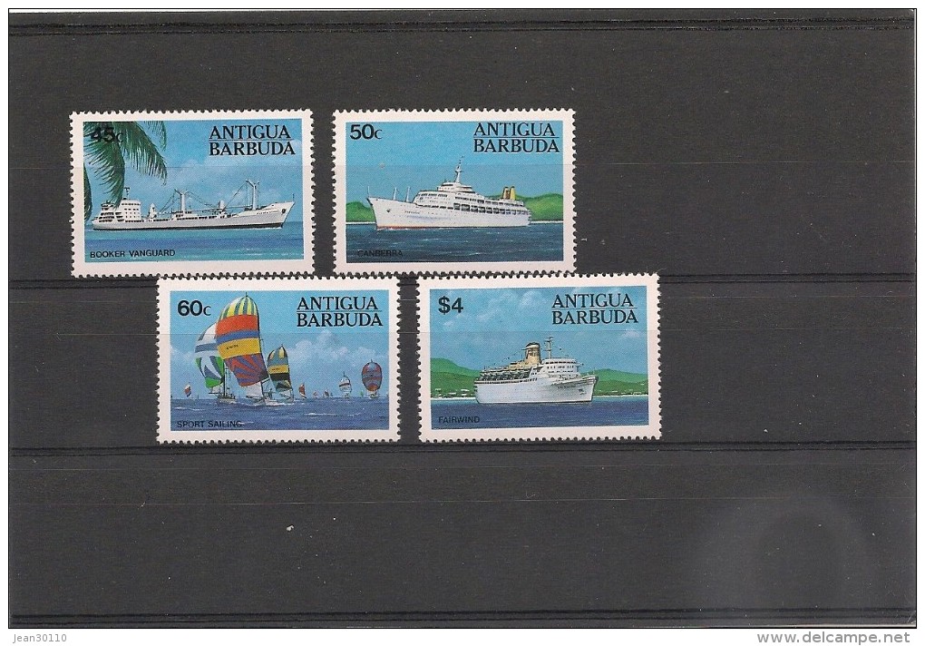 ANTIGUA  Bateaux Année 1984 N°Y/T : 735/38 ** - Antigua Et Barbuda (1981-...)