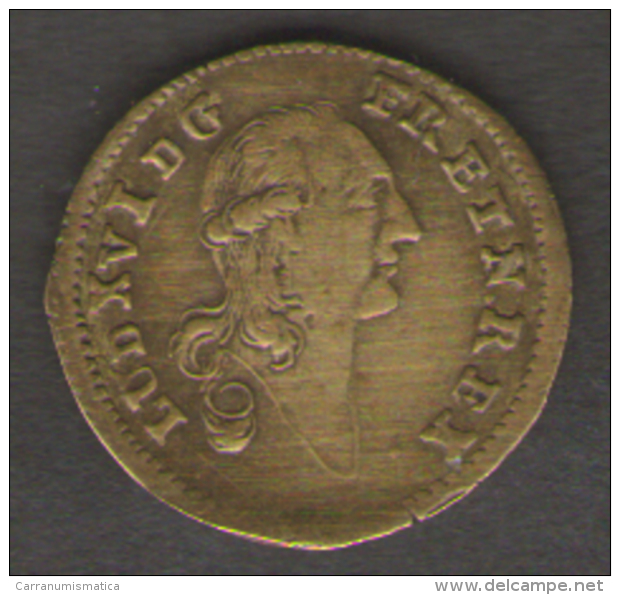 DEUTSCHLAND - RECHENPFENNIG - Johann Christian Reich (1730-1814) - LOUIS XVI / MARS - MARTE - Monarquía/ Nobleza