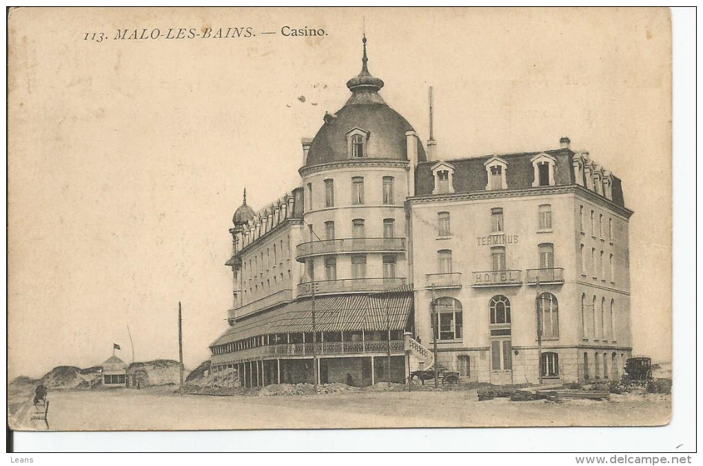 MALO LES BAINS   Casino  No 113 - Malo Les Bains