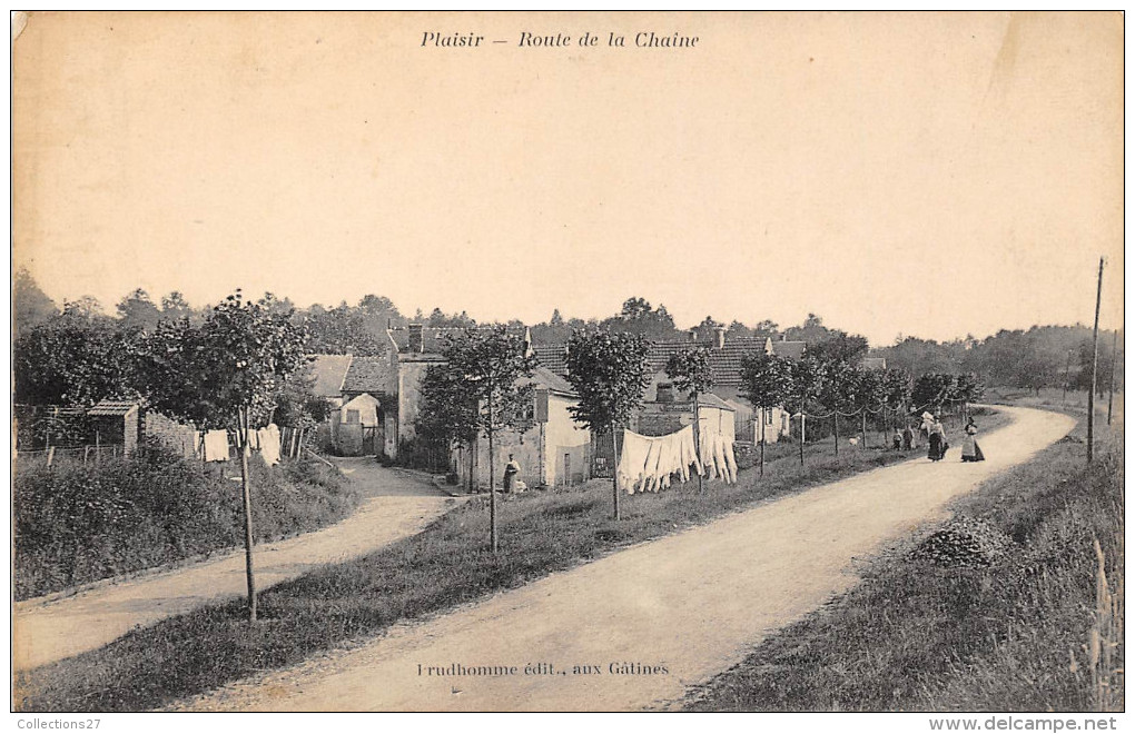 78- PLAISIR- ROUTE DE LA CHAINE - Plaisir