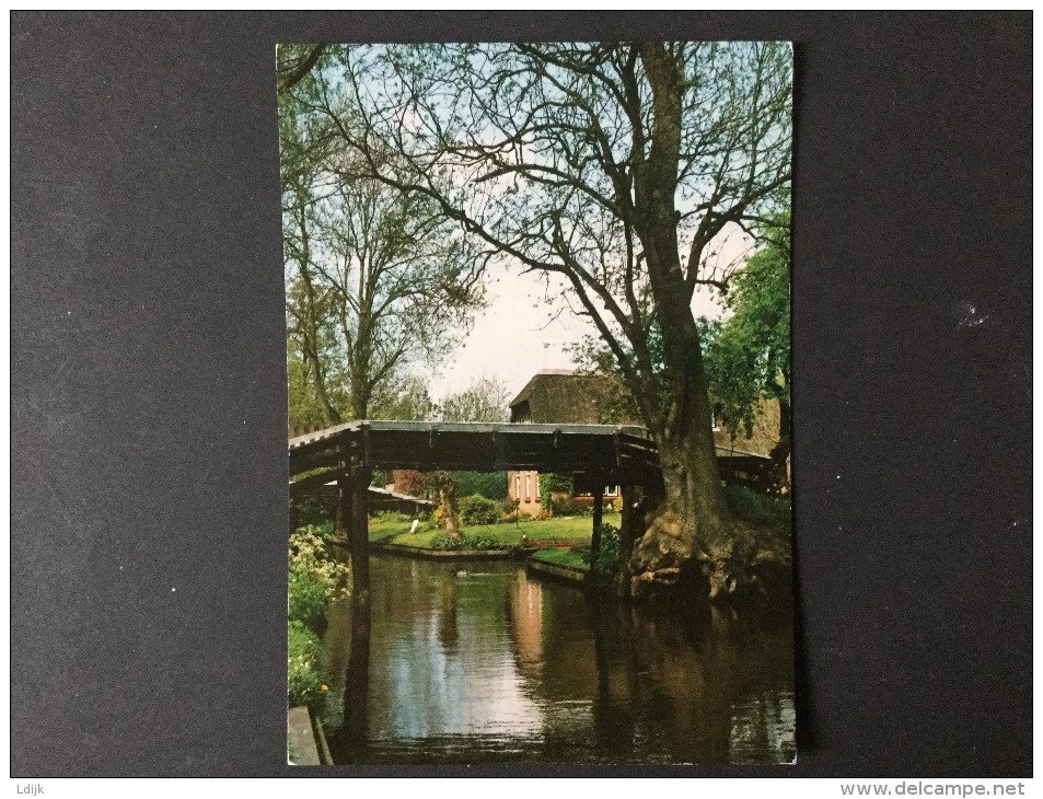 Mooi Giethoorn ---uitgeverij Van Der Meulen,Sneek---gelopen 1985 - Giethoorn