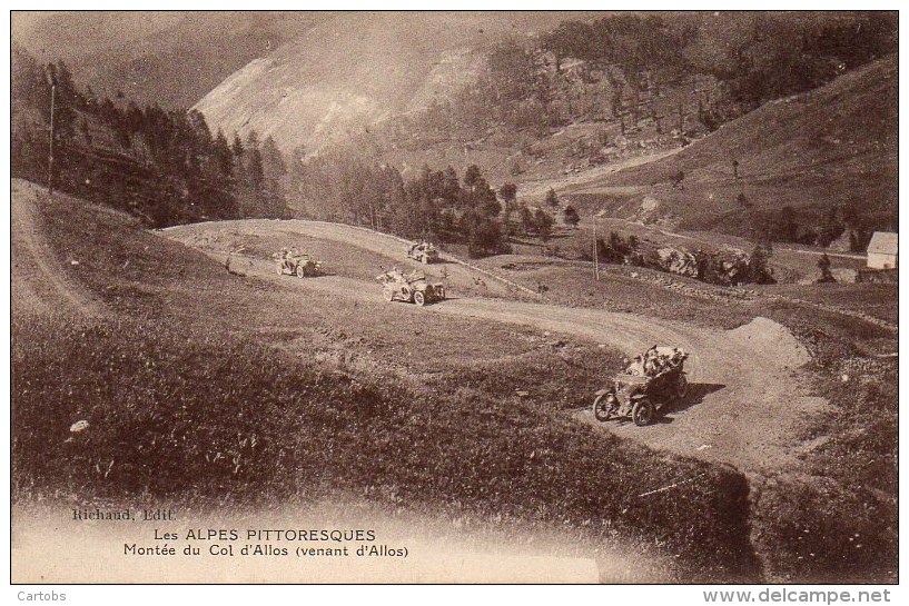 04 Montée Du Col D'ALLOS (venant D'ALLOS) - Autres & Non Classés