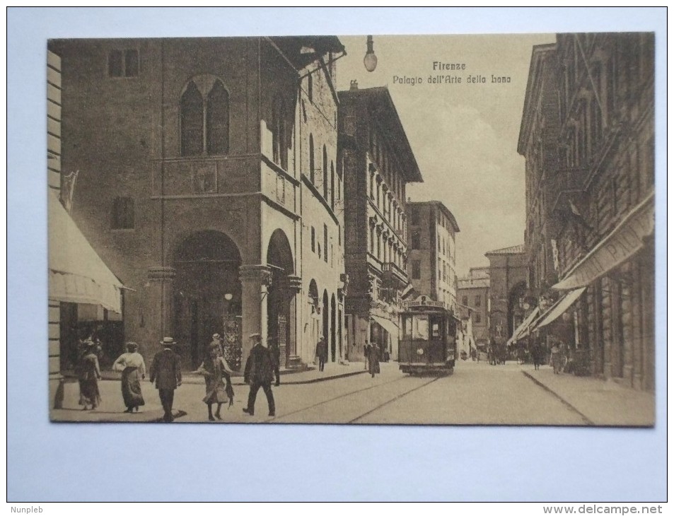 ITALY FIRENZE FLORENCE PALAGIO DELL`ARTE DELLA LANA EARLY POSTCARD - Firenze (Florence)