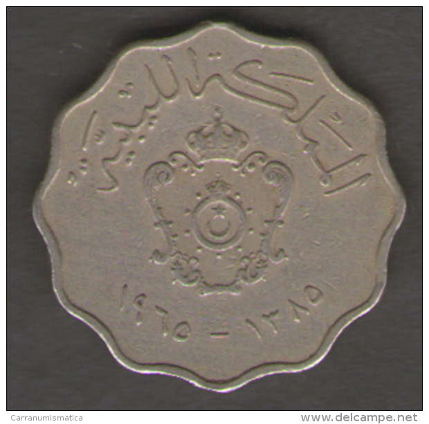 LIBIA 50 MILLIEMES 1965 - Libia