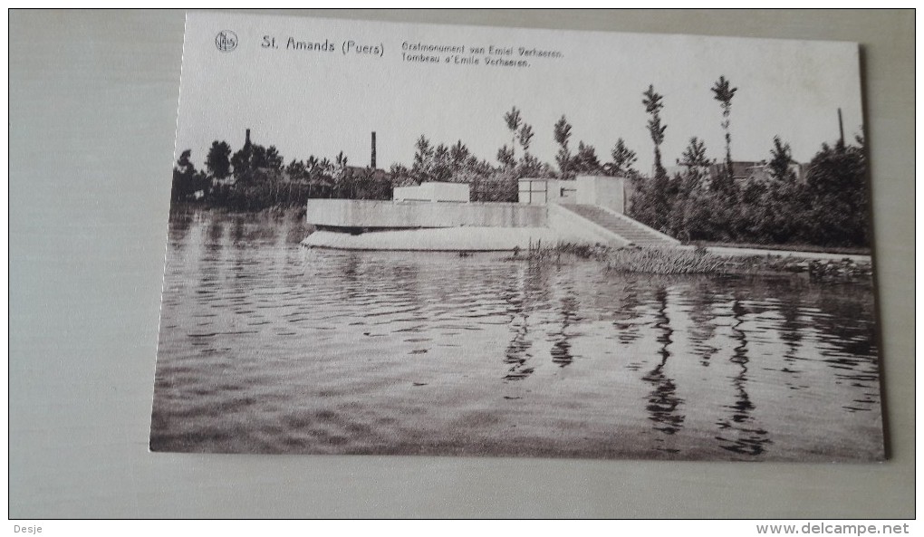 Sint Amands Grafmonument Van Emiel Verhaeren - Sint-Amands