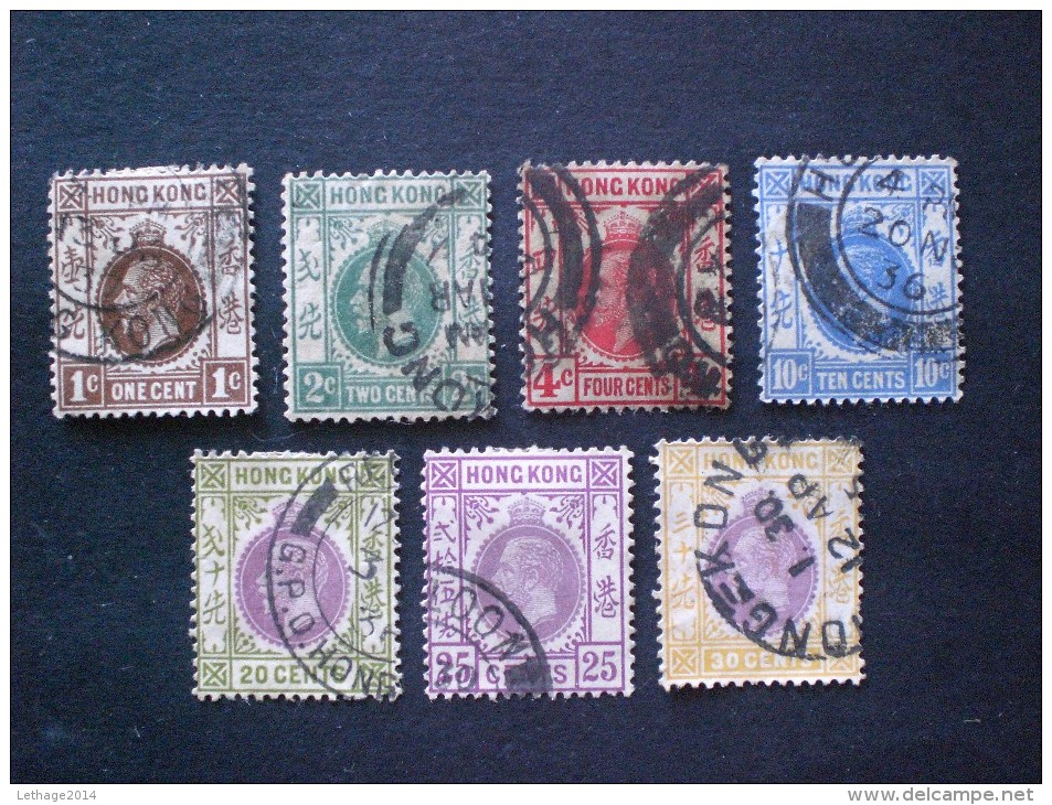 STAMPS HONG KONG 1912 King George V Of The United Kingdom - Used Stamps