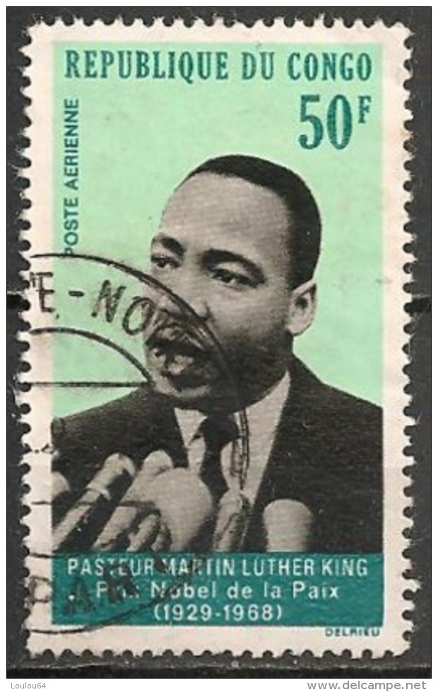 Timbres - Afrique - Congo Brazzaville - Poste Aérienne - 1968 - 50 F - N° 69  - - Oblitérés