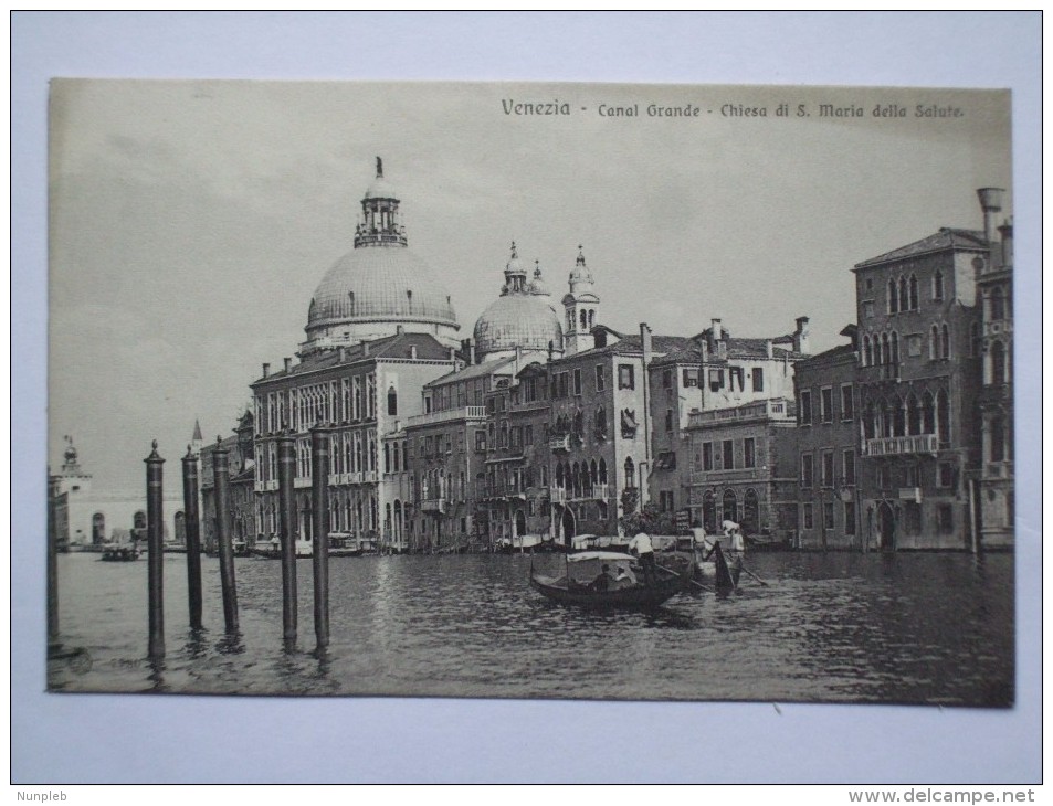 ITALY VENEZIA VENICE - Canal Grande - Chiesa Di S. Maria Della Salute - Venezia (Venice)