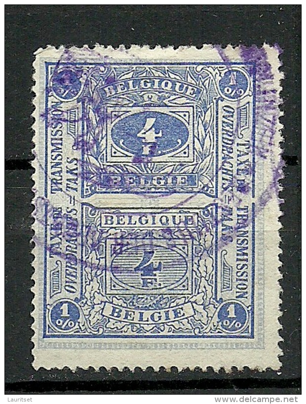 BELGIEN Belgium Revenue Tax Steuermarke O - Stamps