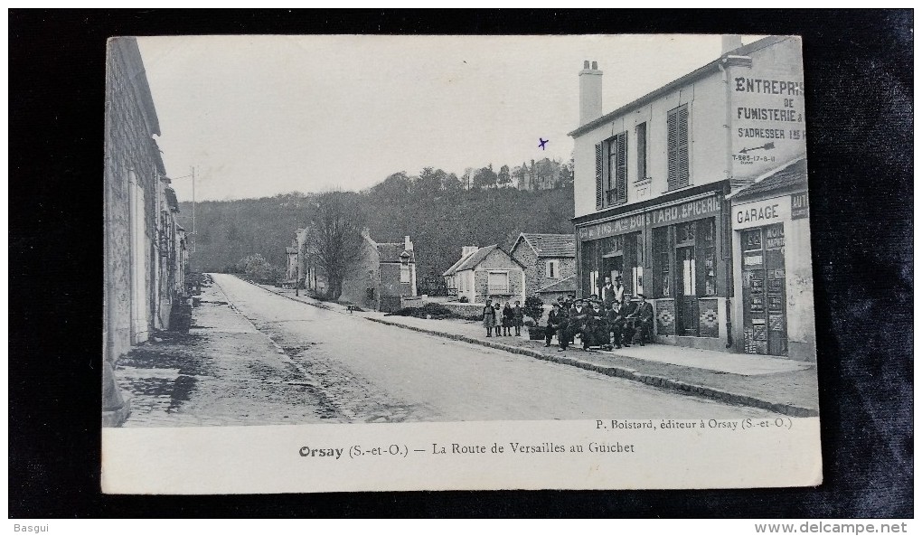 CPA  D91 Orsay Route De Versailles - Orsay