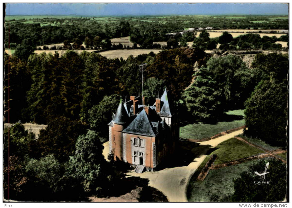 85 - L'HERMENAULT - Vue Aérienne - Chateau - L'Hermenault