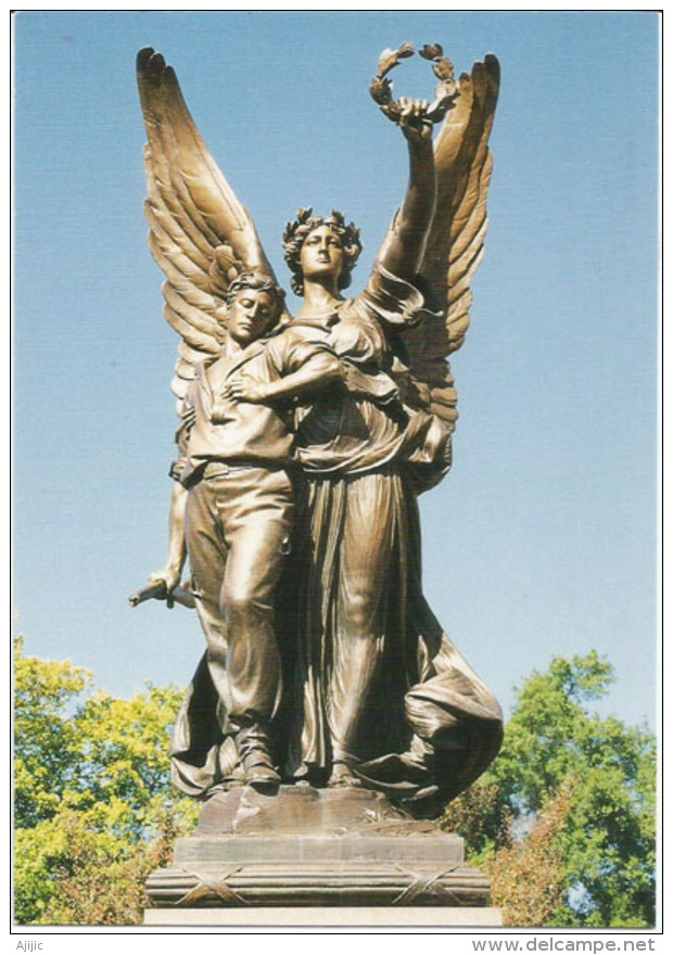 Fame Confederate Monument, Confederate Monument, Salisbury NC. Carte Postale, Circulée, éditions R.C.C - Autres & Non Classés