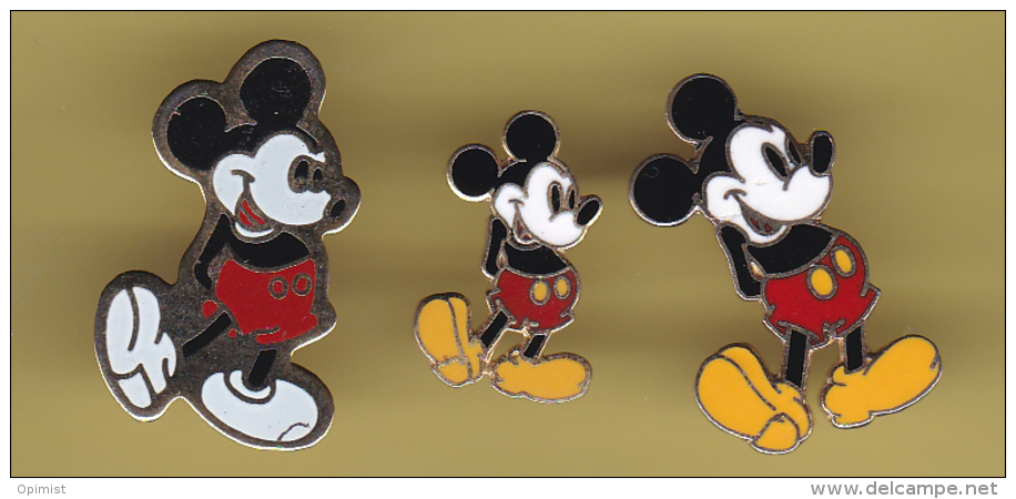 49427-lot De 3 Pin's.Disney.Walt Disney .Mickey... - Comics