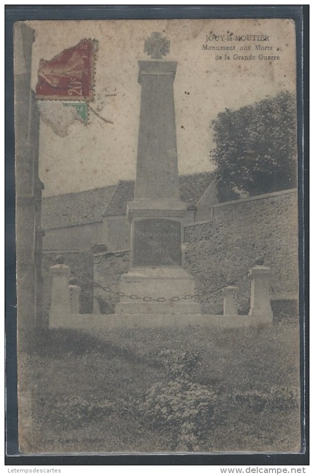 CPA 95 - Jouy-le-Moutier, Monument Aux Morts De La Grande Guerre - Jouy Le Moutier