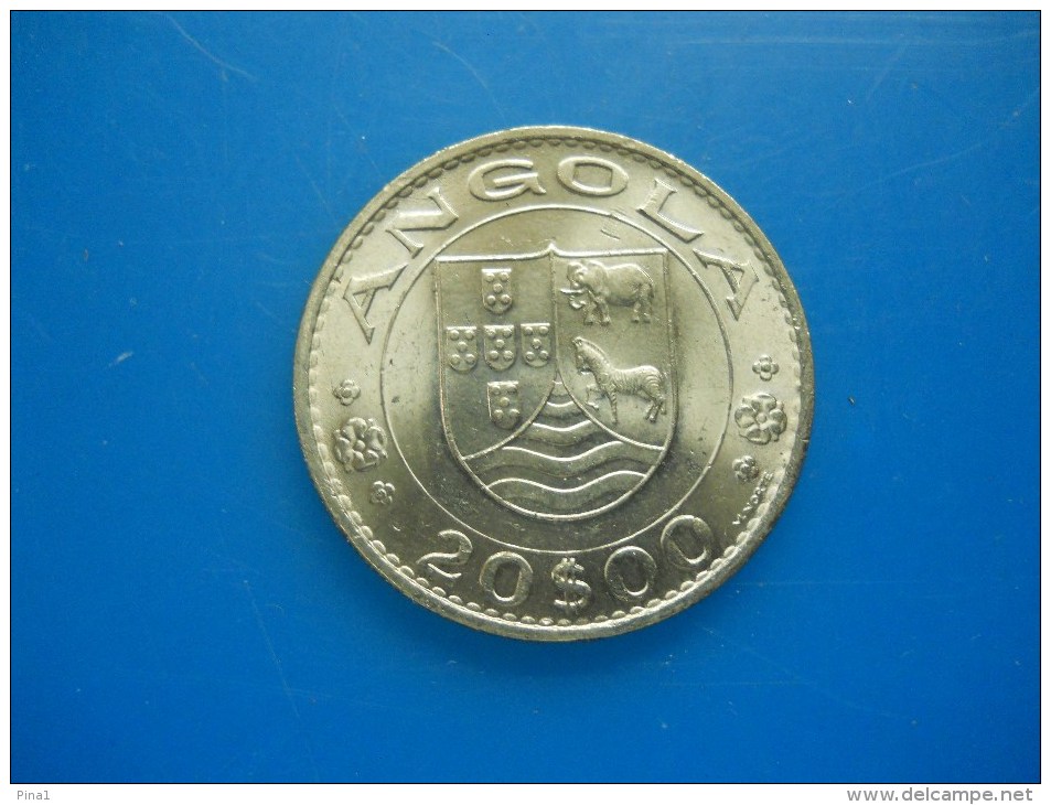 20 ESCUDOS -  ANGOLA 1972 - Portogallo