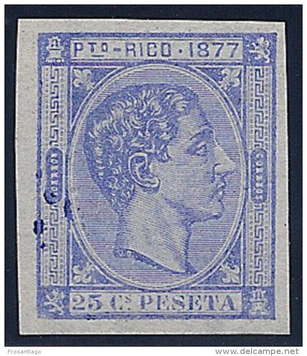 ESPAÑA/PUERTO RICO 1877 - Edifil #16s - MNH ** - Porto Rico