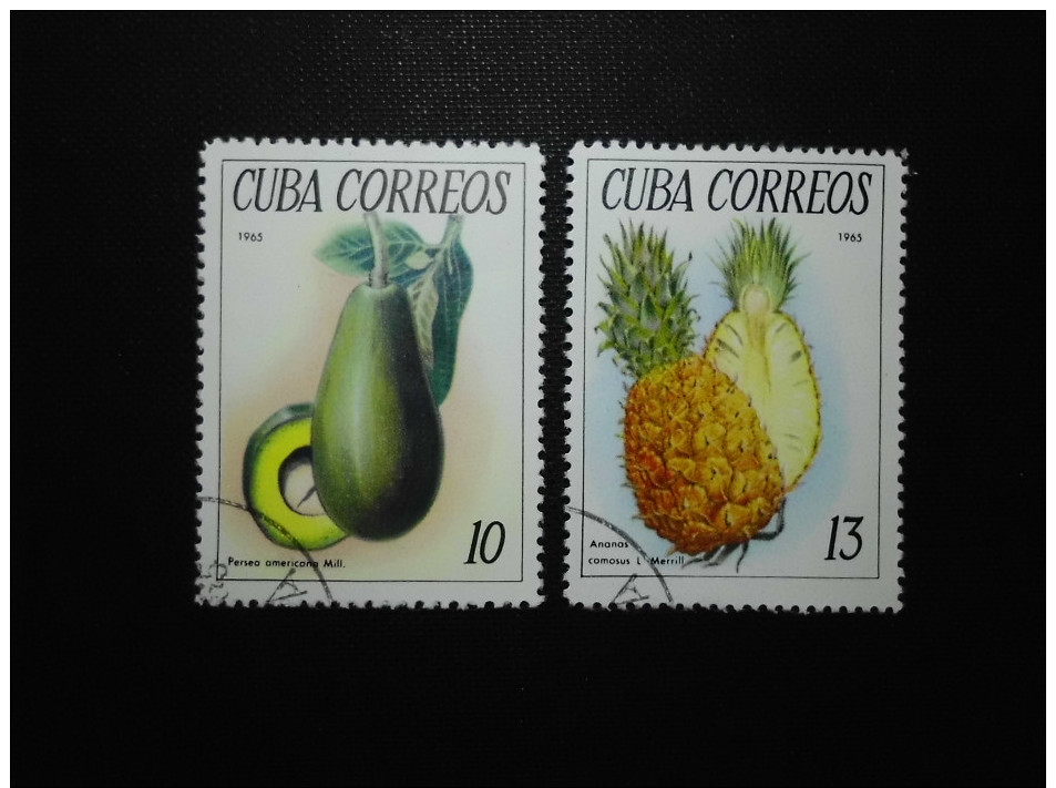 Cuba  1965    Tropical Fruits - Oblitérés