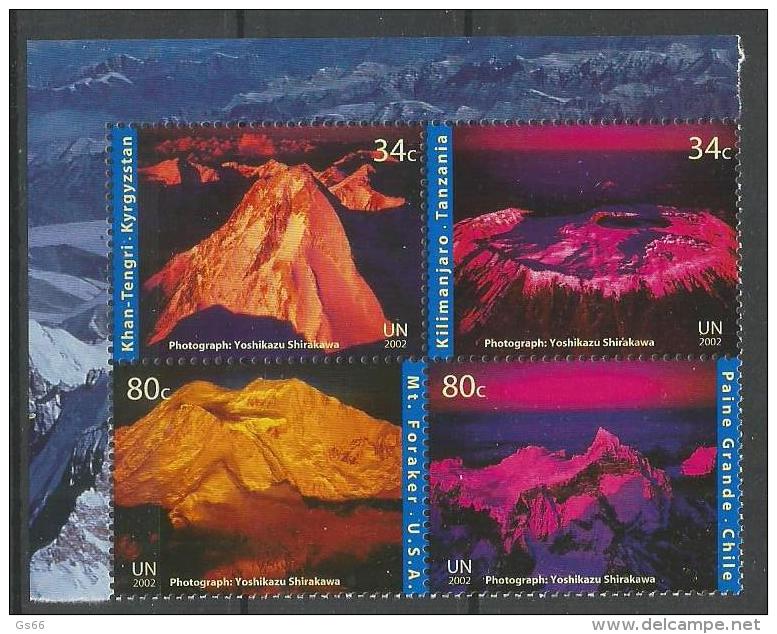 UNO-New York, 2002, 896/99, Jahr Der Berge. MNH ** - Ungebraucht