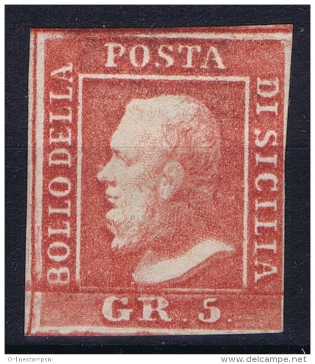 Sicilia   Sa 9 Mi 4a  MH/* Falz/ Charniere - Sicilia