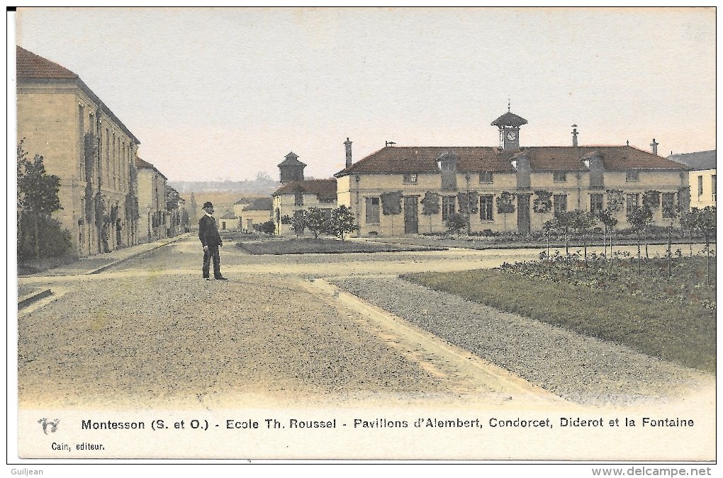 78 - MONTESSON - Ecole Th. Roussel - ¨Pavillons D'Alembert, Condorcet, Diderot Et La Fontaine - Montesson