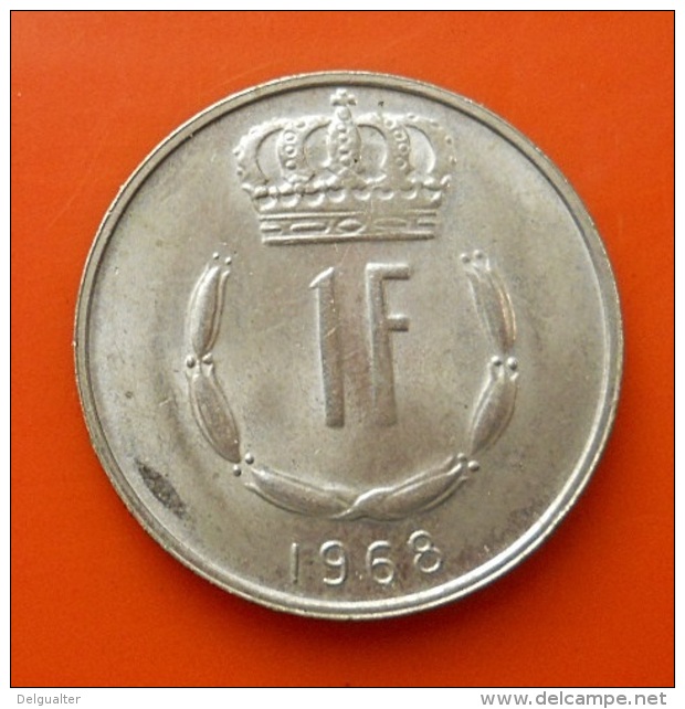 Luxembourg 1 Franc 1968 - Luxembourg