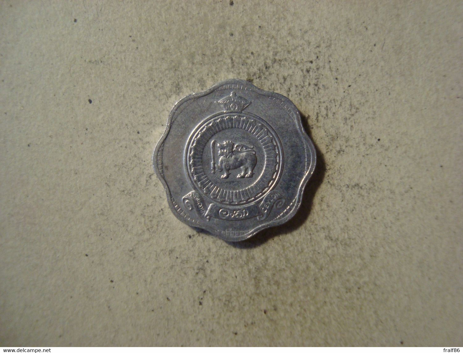 MONNAIE SRI LANKA 2 CENTS 1971 - Sri Lanka