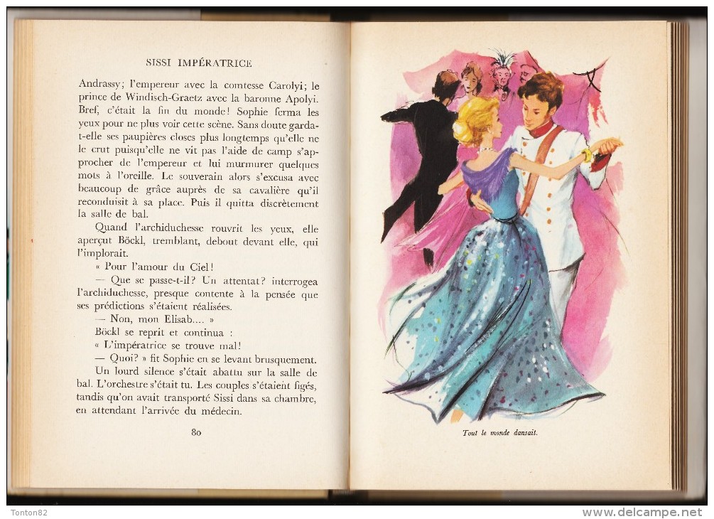 Odette Ferry - SISSI Impératrice - Idéal Bibliothèque  N° 174 - ( 1964 ) . - Ideal Bibliotheque