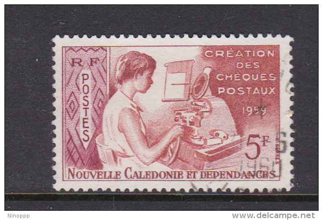 New Caledonia SG 359 1960 Postal Centenary 5F Brown And Lake  Used - Used Stamps