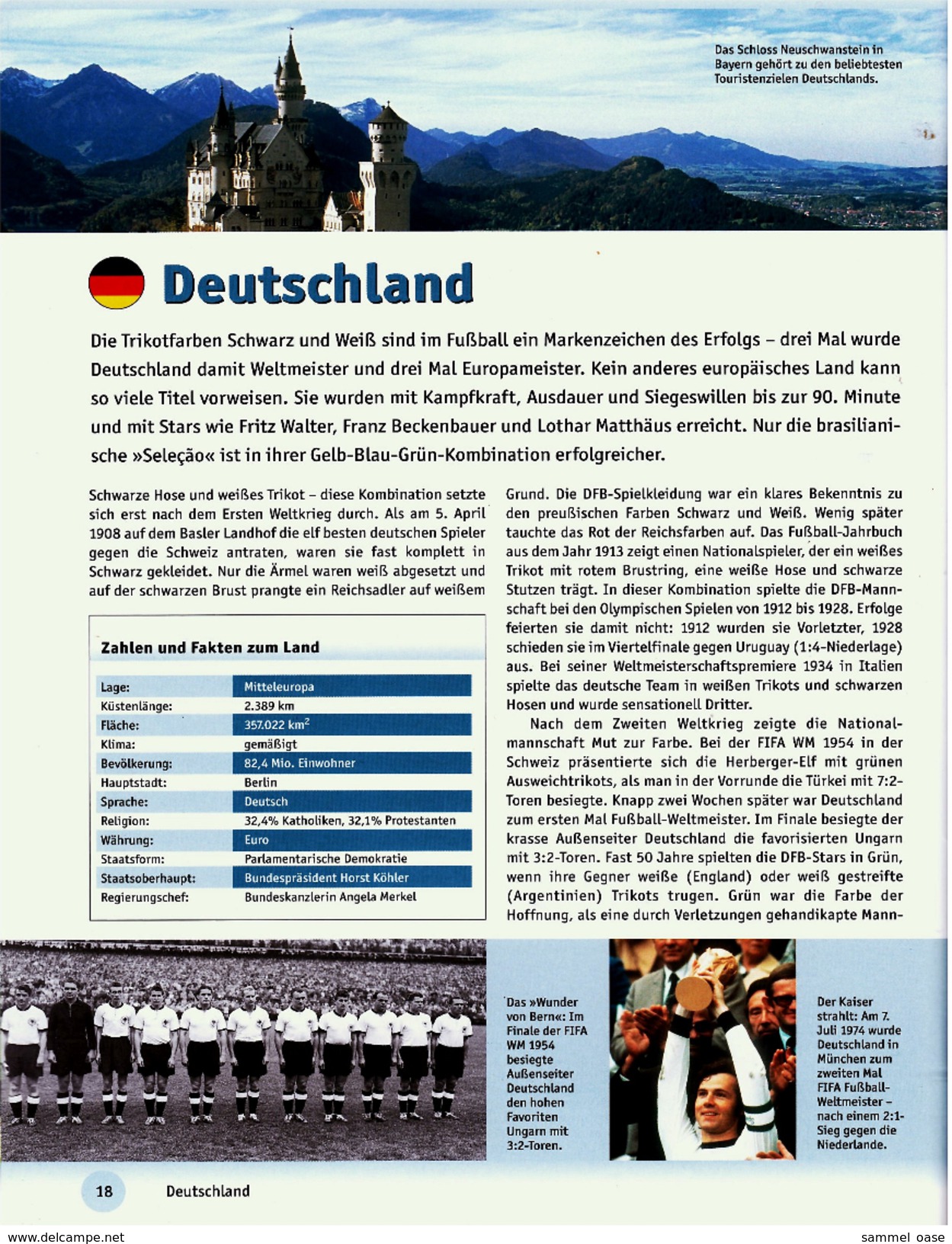 Der Offizielle Turnierführer - Die FIFA WM Deutschland 2006 - Die Teilnehmer , Die Gruppen , Die Stadien - Sport