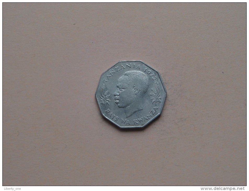 1972 - 5 Shiligi Tano - KM 6 ( Uncleaned Coin / For Grade, Please See Photo ) !! - Tanzania