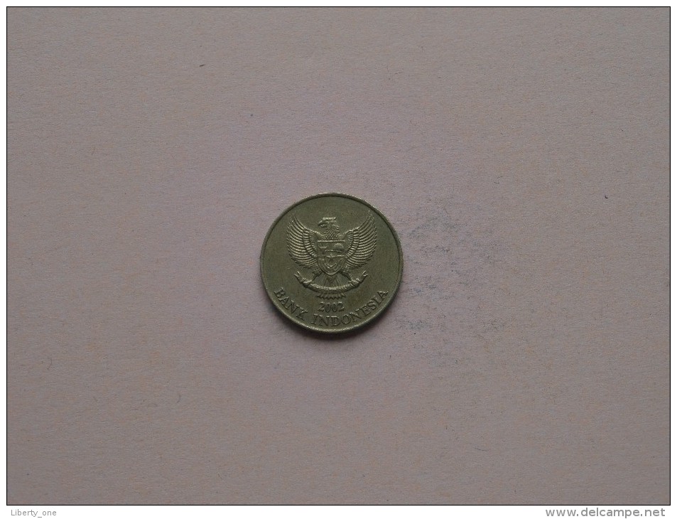 2002 - 500 Rupiah - KM 59 ( Uncleaned Coin / For Grade, Please See Photo ) !! - Indonésie