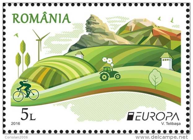 Romania 2016 /Europa CEPT / Set 2 Stamps - 2016