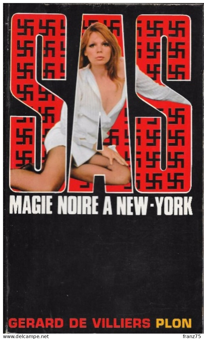 Magie Noire à New-York--G. De Villiers-Plon 1970--BE - SAS