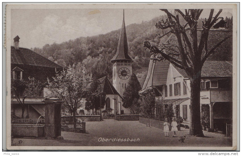 Oberdiessbach Mit Kirche - Oberdiessbach