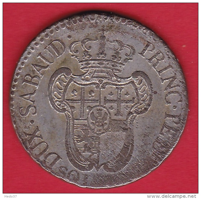 Italie - Sardaigne - 10 Soldi 1795 - TB - Altri & Non Classificati