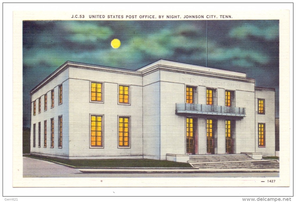 USA - TENNESSEE - JOHNSON CITY, U.S Post Office - Johnson City