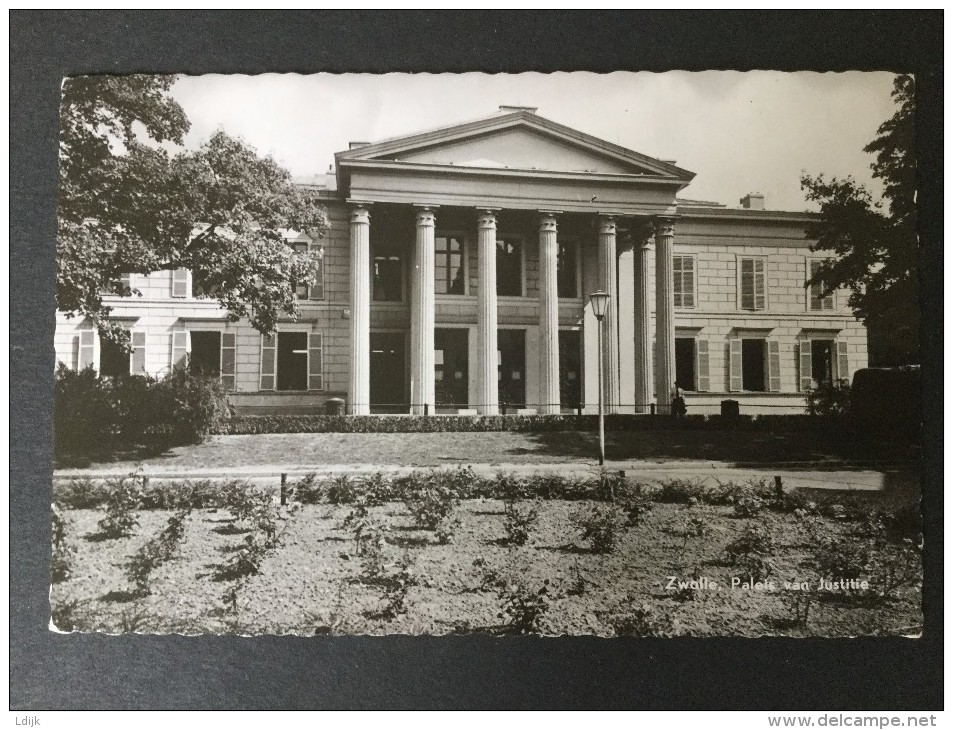 Zwolle,Paleis Van Justitie----Uitg Vroom&Dreesmann---gelopen 1962 - Zwolle