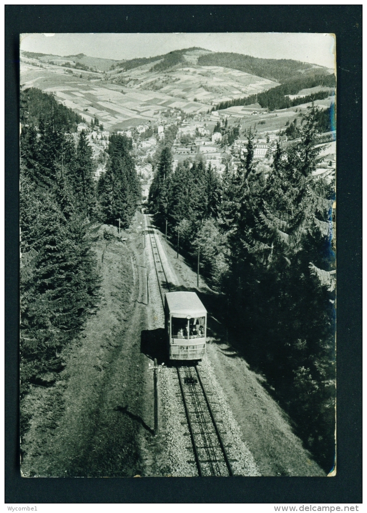 POLAND  -  Krynica  Mountain Railway  Used Postcard As Scans - Polen