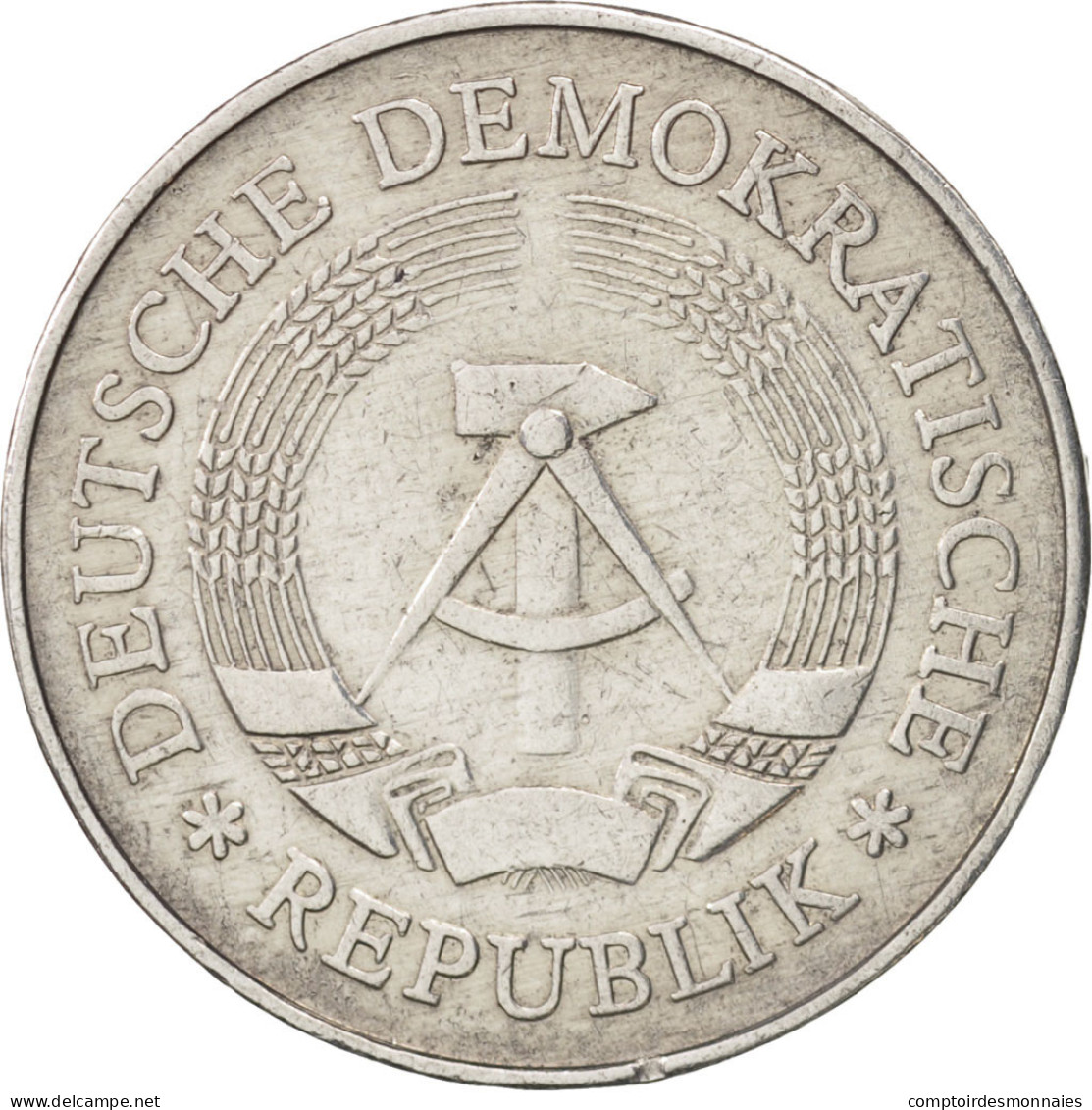 Monnaie, GERMAN-DEMOCRATIC REPUBLIC, Mark, 1977, Berlin, TTB, Aluminium, KM:35.2 - 1 Mark