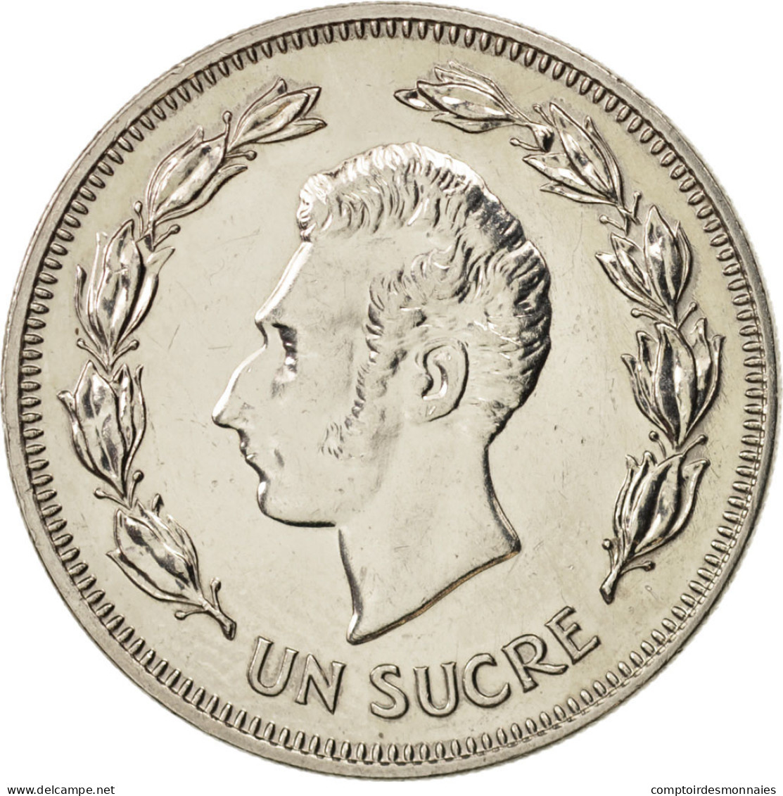 Monnaie, Équateur, Sucre, Un, 1986, SUP, Nickel Clad Steel, KM:85.2 - Equateur