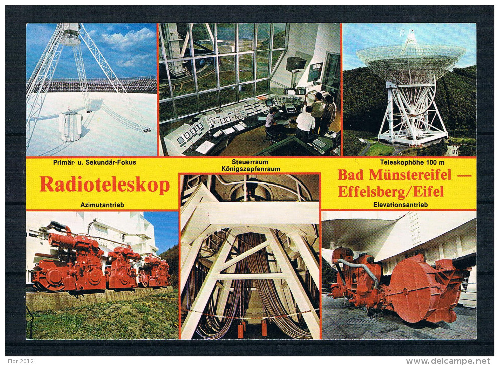 (2013) AK Radioteleskop - Eifelsberg - Mehrbildkarte - Bad Münstereifel