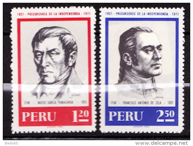 PER0U  N° 531 / 532 NEUF** LUXE  SANS CHARNIERE / MNH - Peru