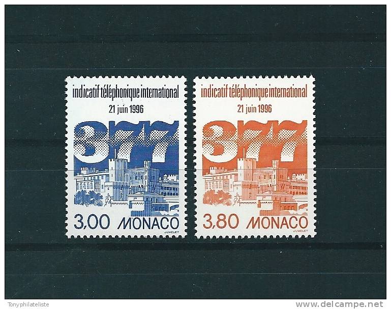 Monaco Timbres De 1996   N°2049/50  Neuf ** Vendu A La Faciale - Neufs