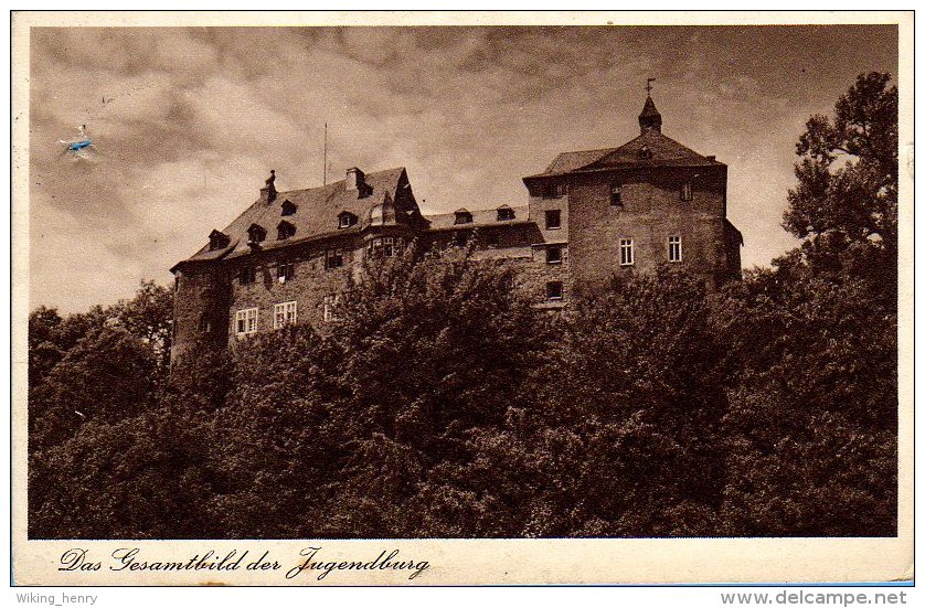 Kirchen Freusburg - S/w Das Gesamtbild Der Jugendburg - Kirchen