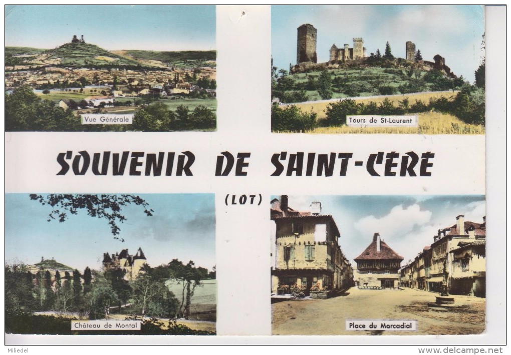 368 - 46 - SAINT CERE - Multivues - Saint-Céré