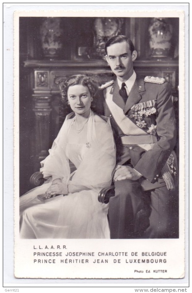 L 1000 LUXEMBURG, Monarchie, Prinz Jean & Prinzessin Josephine - Grossherzogliche Familie